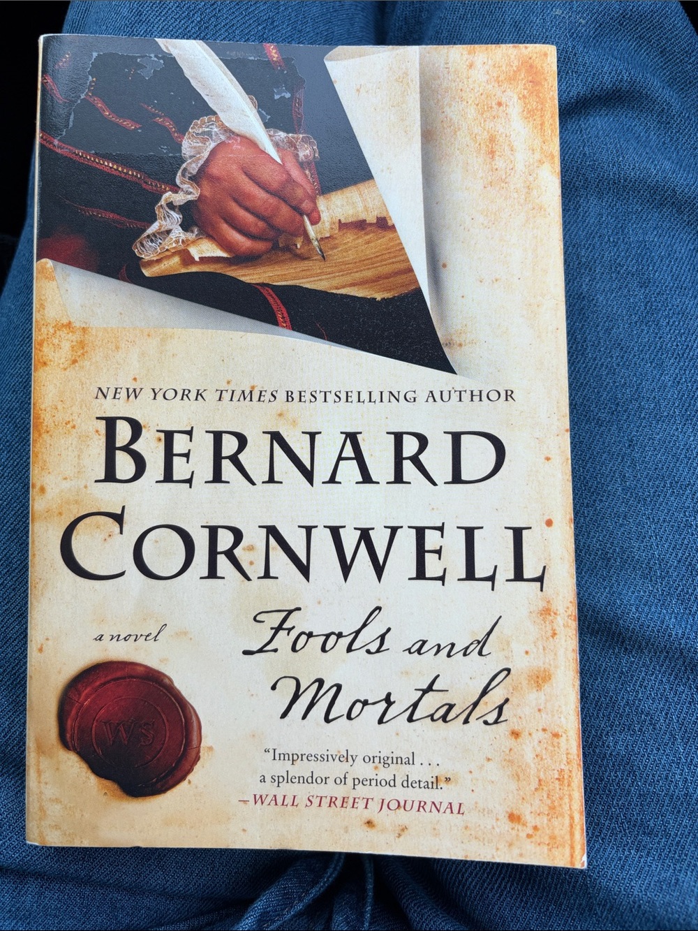 Bernard cornwell fools and mortals book